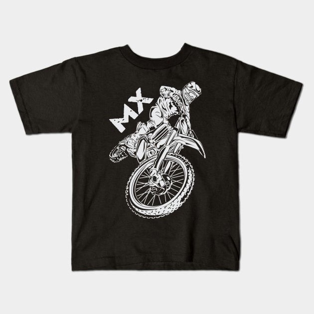 Motocross MX Kids T-Shirt by OffRoadStyles